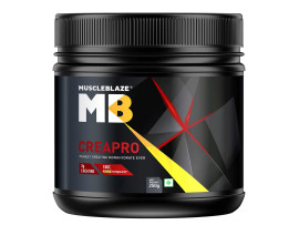 MuscleBlaze CreaPRO Creatine with Creapure, Unflavoured 250 gms / 0.55 lb, 1 Pack of Creatine